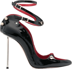 Harlot leather pumps