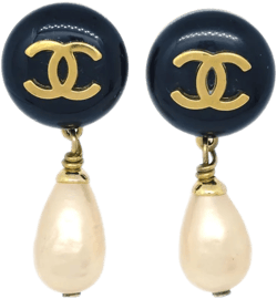 1994 CC dangle earrings