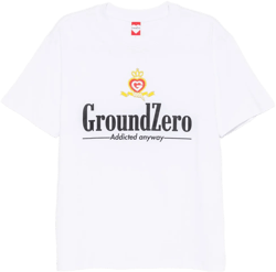logo print T-shirt