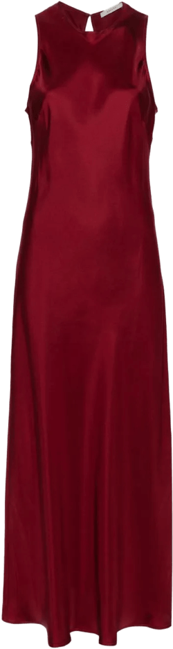 Valencia silk maxi dress