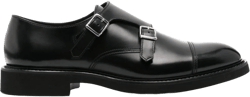 leather monk shoes