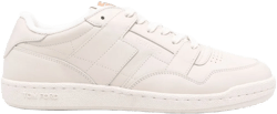 logo-debossed leather sneakers