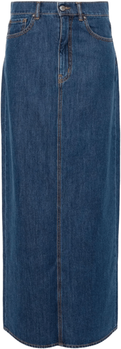 cotton denim skirt