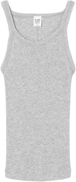 ribbed knit tank top