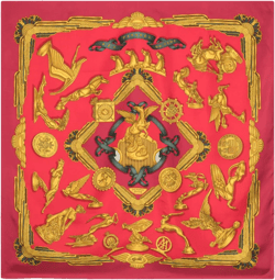 2000s Le Parures du Vent silk scarf