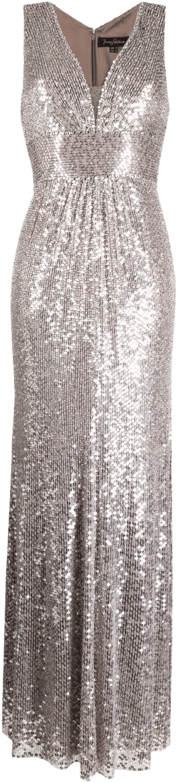Cygnet sequinned maxi dress