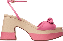 Ricia 95mm platform leather sandals