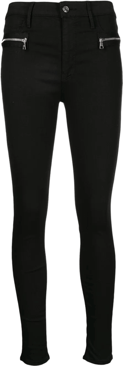 mid-rise skinny jeans 