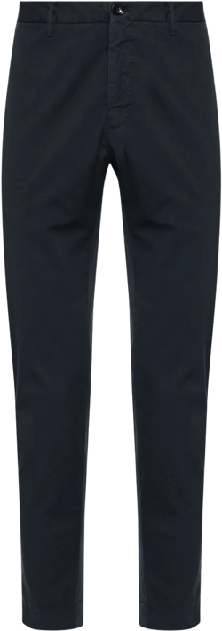 tapered stretch-cotton chinos