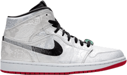 x Edison Chen Air Jordan 1 Mid "Fearless - CLOT Silk" sneakers