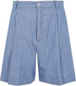chambray shorts
