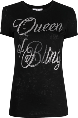 Queen Of Bling cotton T-shirt 
