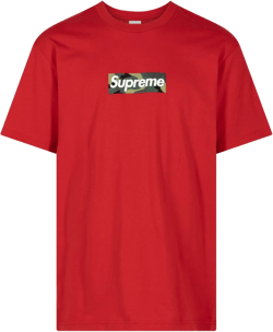 box logo cotton T-shirt