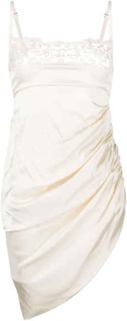 La Saudade asymmetric dress