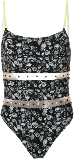 Margarida printed swimsuit