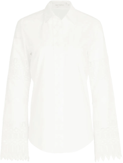 Aspasia organic-cotton blouse