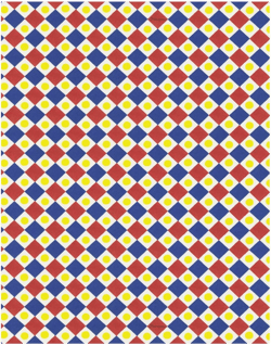 geometric-print wallpaper