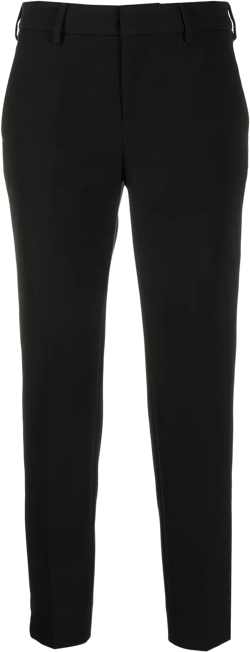 cropped slim-fit trousers