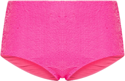sequined high-waisted bikini bottoms