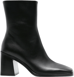 Tara leather ankle boots