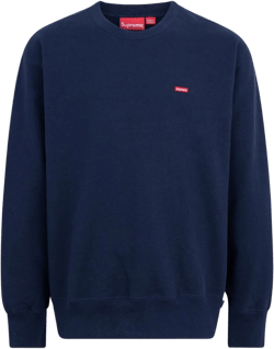 small box logo crewneck sweatshirt