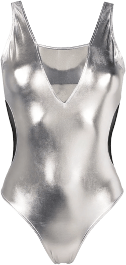 Carnaval/Festival Michelle metallic one-piece