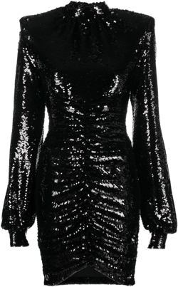 sequin-embellished dress