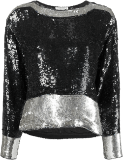1970s sequin-embellished top