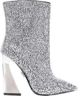 crystal-embellished ankle boots