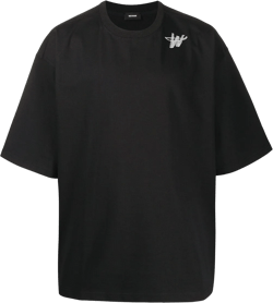 logo-print oversized T-shirt