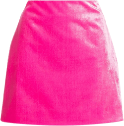 Vevlvet A-line mini skirt