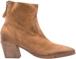 suede panelled ankle boots