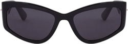 zip-detail cat-eye sunglasses 