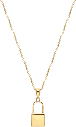 Lock necklace