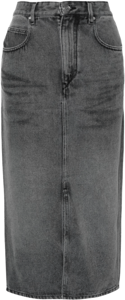 Tilauria denin midi skirt 