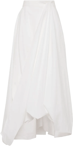 bubble-hem skirt