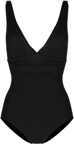 Panarea V-neck swimsuit