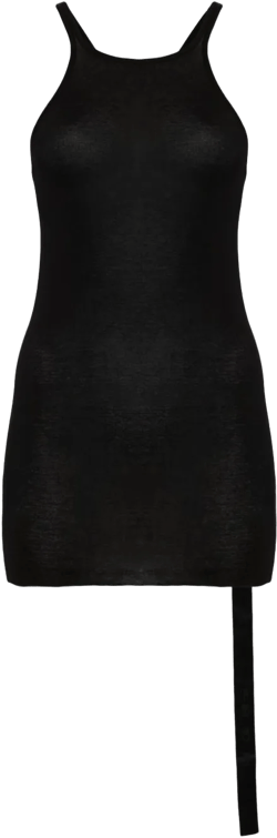 strap-detail cotton tank top