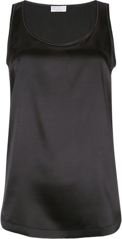scoop neck vest