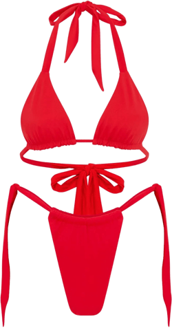 triangle bikini top