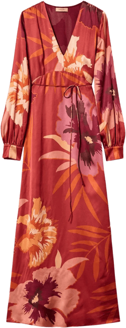 floral-all-over-printed dress