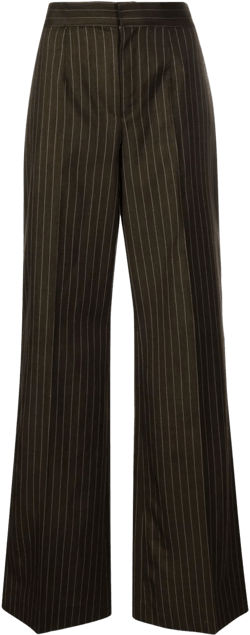 The Thong striped trousers