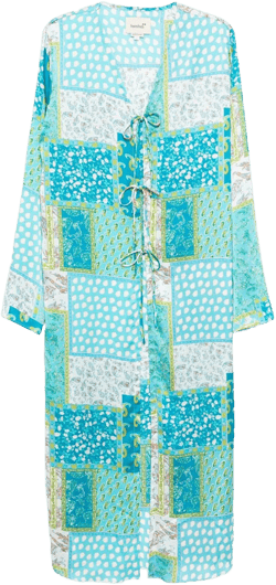 Aqua maxi tie tunic
