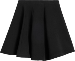 virgin-wool skater skirt
