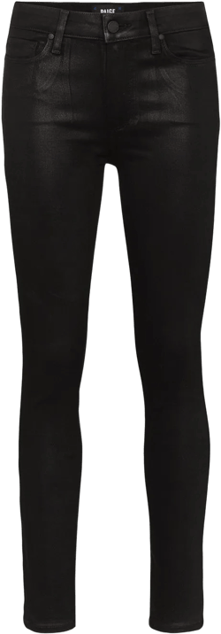 Hoxton coated skinny jeans