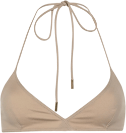 triangle-cup bikini top