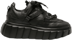 Blondie leather chunky sneakers