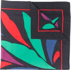 1990s geometric print scarf