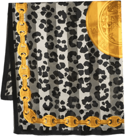1980s pre-owned graphic-print silk scarf