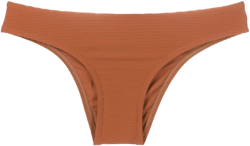 Athletic square-neck bikini bottoms